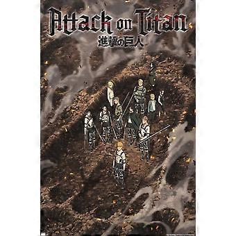 Quebra-cabeças de prévia da 3ª parte da temporada final de Attack on Titan DDA1075