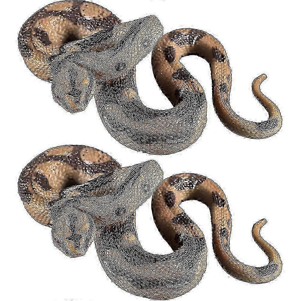 2 Pieces Simulation Prank Snake Trick Toy