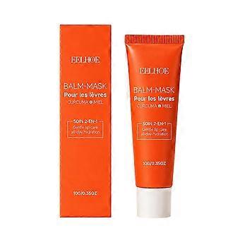 2pcs Lip Balm Moisturizing with Honey and Coconut Oil Portable for Daily Use