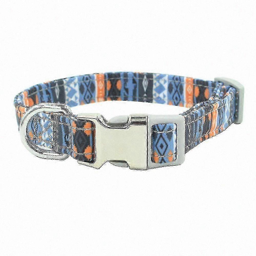 Dog Collars With Stylish Patterns,soft Adjustable Pet Collars For Puppy Small Medium Large Dogs