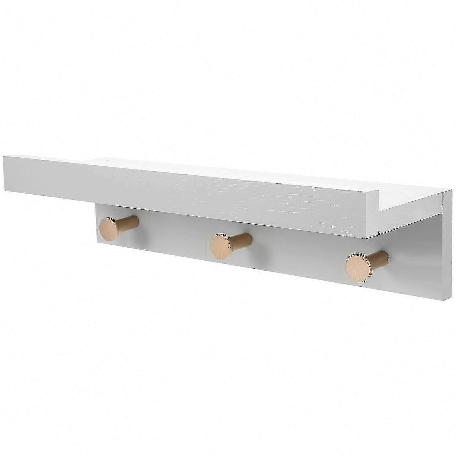 1 Set Multifunctional Wall-Mounted Floating Storage Rack with Debris Holder