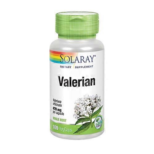 Solaray Valerian, 470 mg, 100 Caps