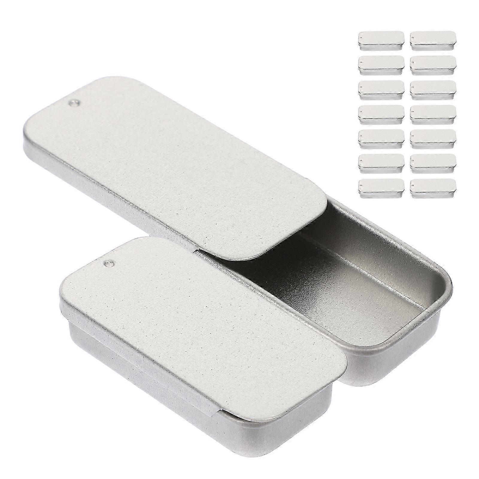 Tinplate Storage Boxes Push Lid