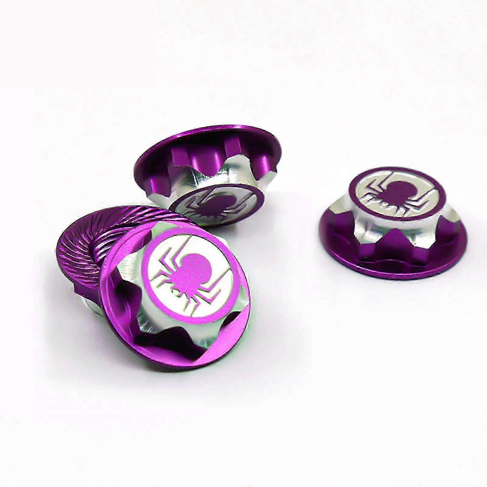 Purple 17mm CNC RC Tire Nuts