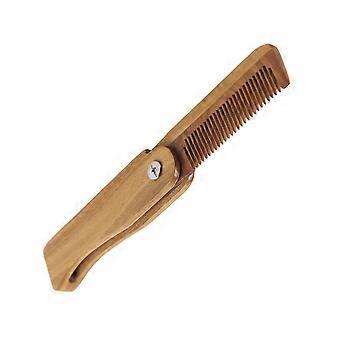 Sandalwood Hair Comb Wooden Folded Comb for Stimulating Scalp Massage