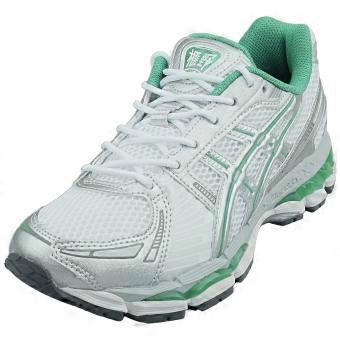Asics Gel-Kayano 12.1 Damen-Sneaker in Weiß und Grün