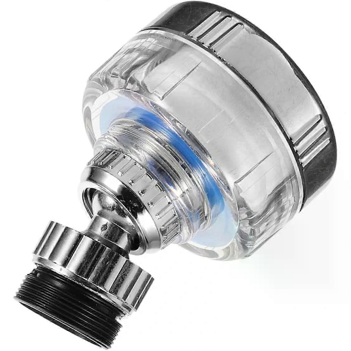 Water Filter Rotatable Abs Silver Aerator for Stronger Flow