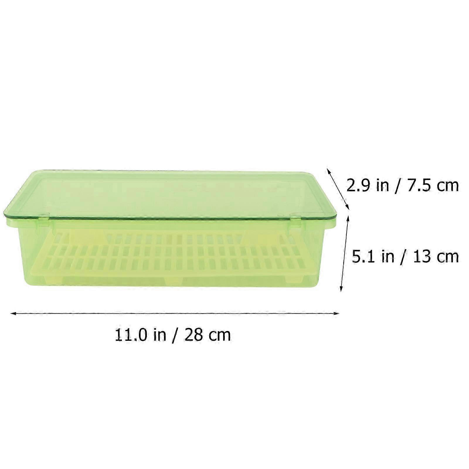 Cutlery Box Chopstick Drain Box compatible with Storage 1Pcs Plastic Flatware Storage Case