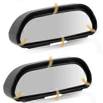 2 Pieces Auto Blind Spot Mirror, Waterproof Hd Blind Spot Mirror-bj