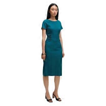 Boss Womens/Ladies Crew Neck Short-Sleeved Midi Dress
