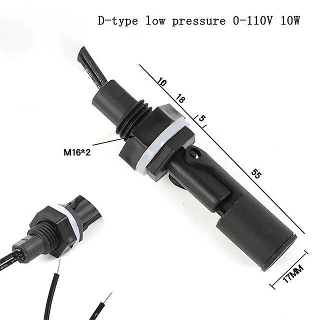 110V 220v Float Sensor Switch Side Mount Liquid Water Level Sensor Controller Automatic Water Pump Switch Aquarium Tank Pool