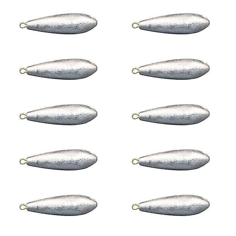 10pcs Pesca Plomo Peso-1