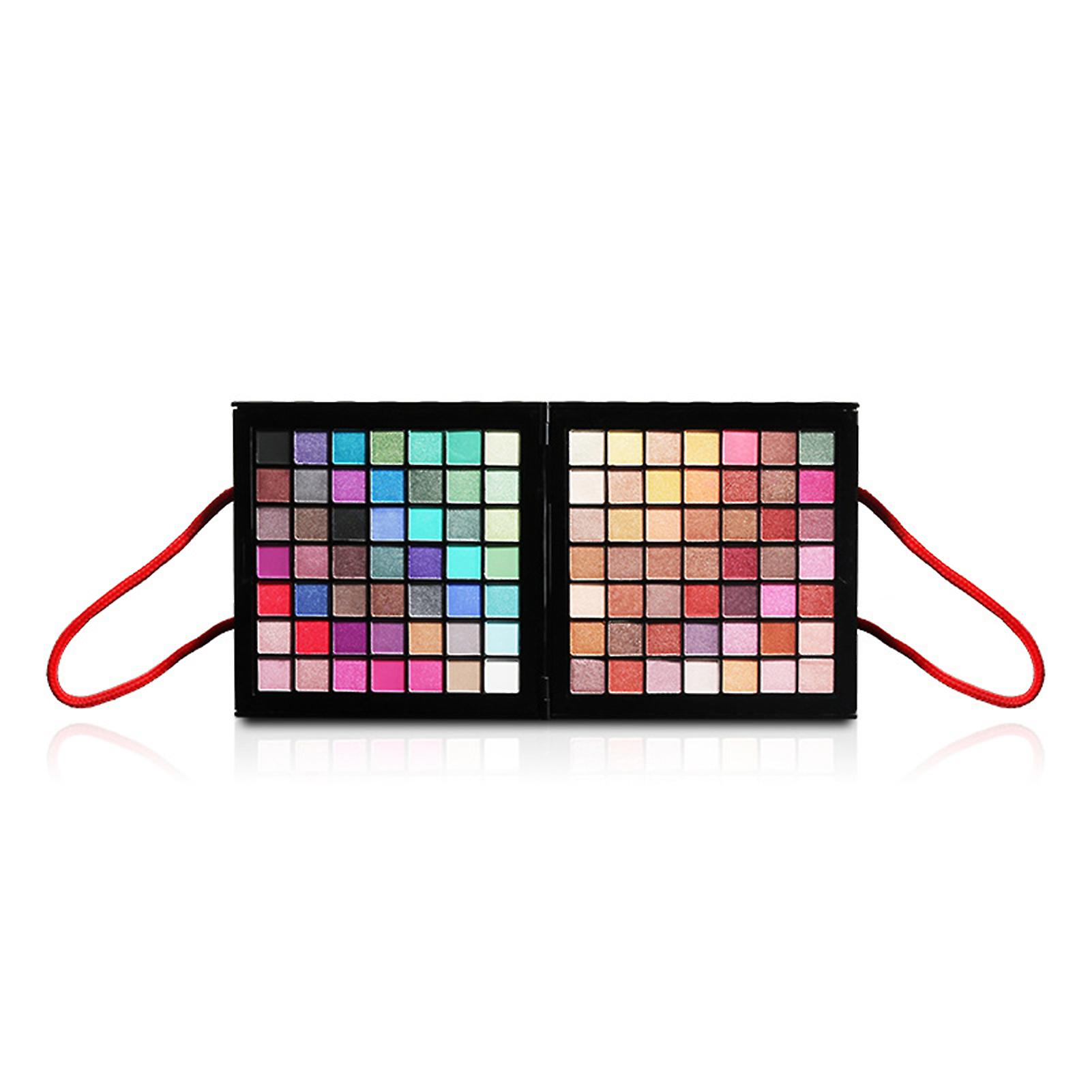 177 Colors Professional Eye Shadow Combination with Mirror & Brush All in One Make up Palette Set