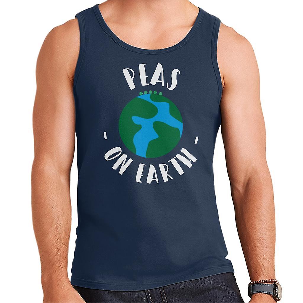 Kerst erwten op aarde mannen Vest