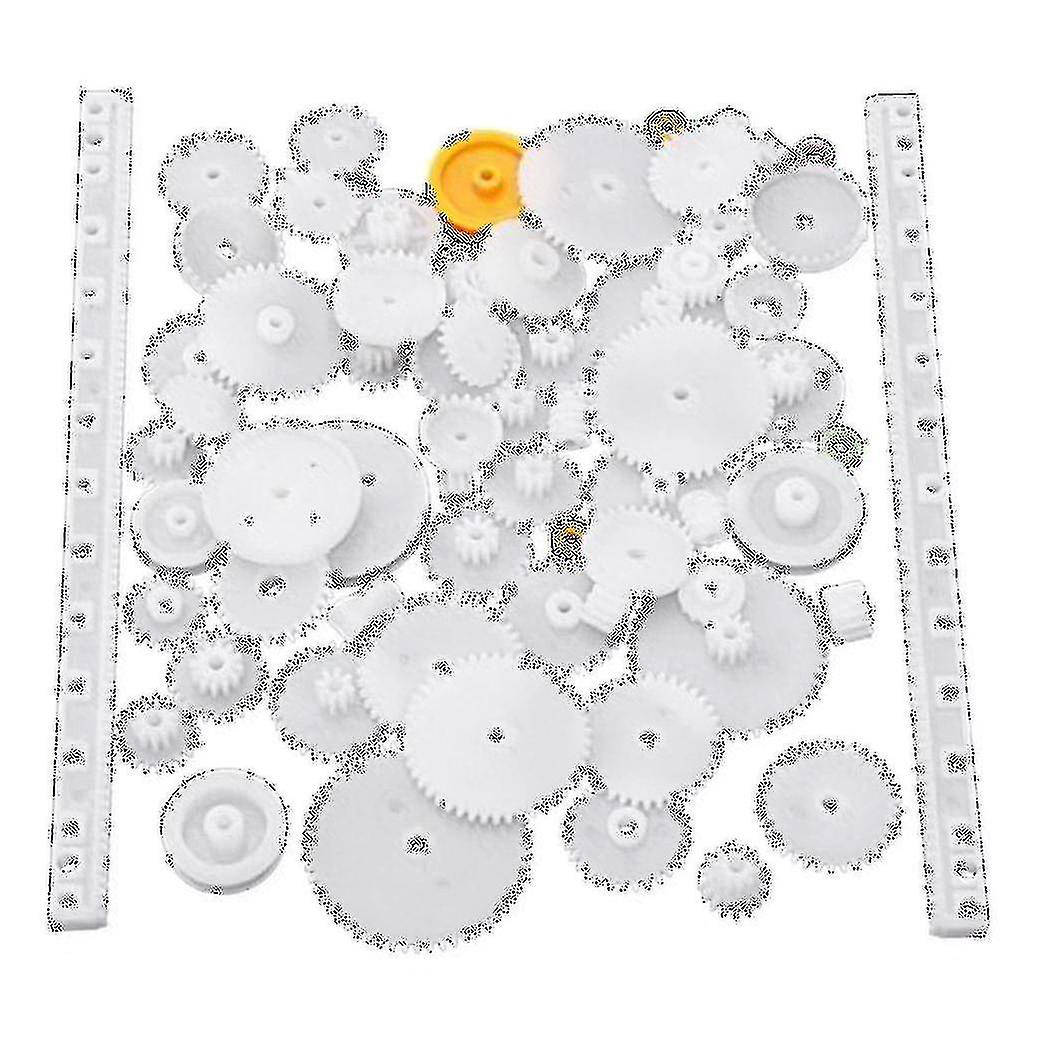 75pcs Type Pc Crown Gear Single Double Reduction Worm Small Parts Diy Gear For Robot Smart Car
