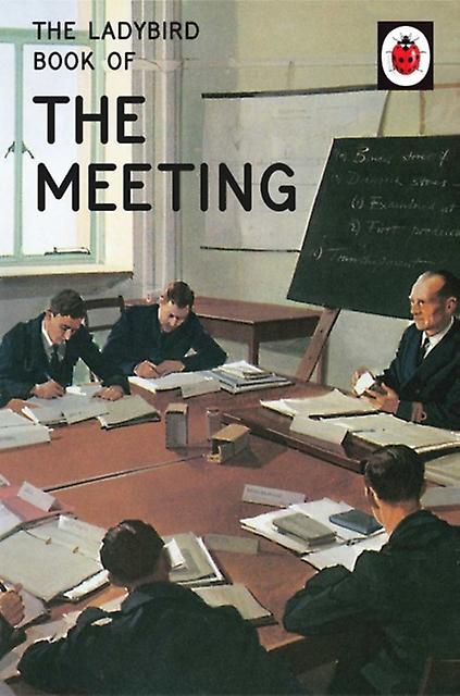 The Ladybird Book Of The Meeting by Jason Hazeley Paperback Book