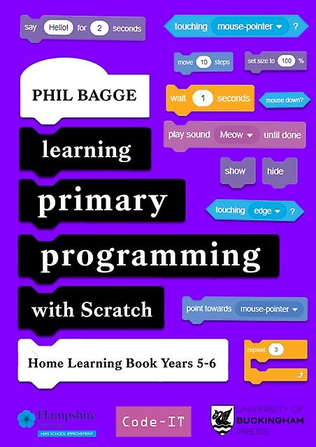 Learning Primary Programming With Scratch Home Learning Book Years 56 by Phil Bagge Paperback