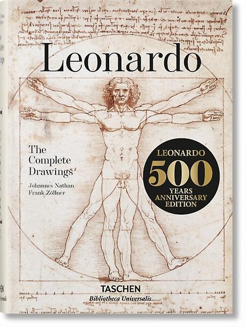 Leonardo. The Complete Drawings by Johannes Nathan Hardback Book