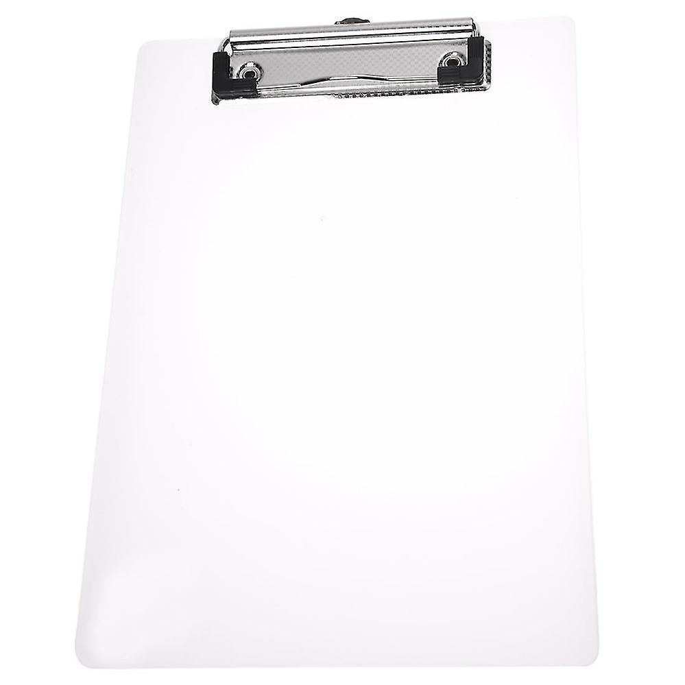 Clipboard Plate Door Translucent Block For Paper A5 Office