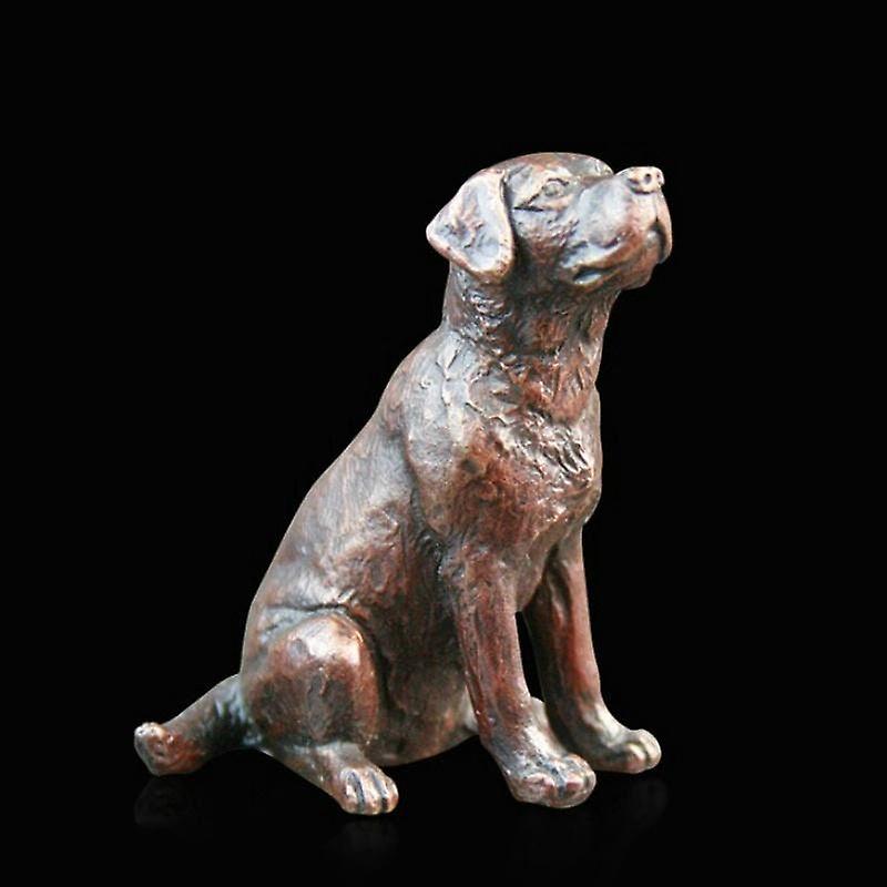 Small Labrador Sitting Figurine By Allianceinteriorsltd