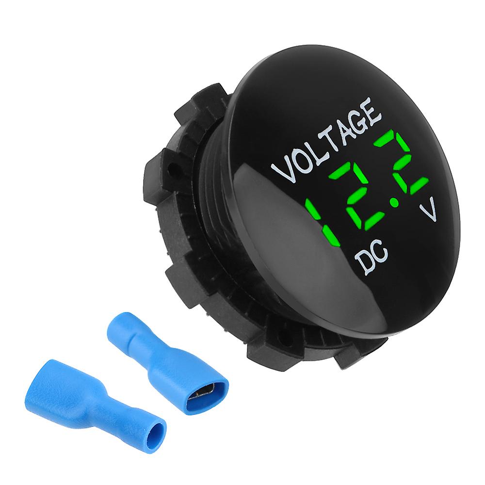Yosolo Voltage Meter Tester Led Display For Car Motorcycle Dc 12v-24v Mini Digital Voltmeter Ammeter