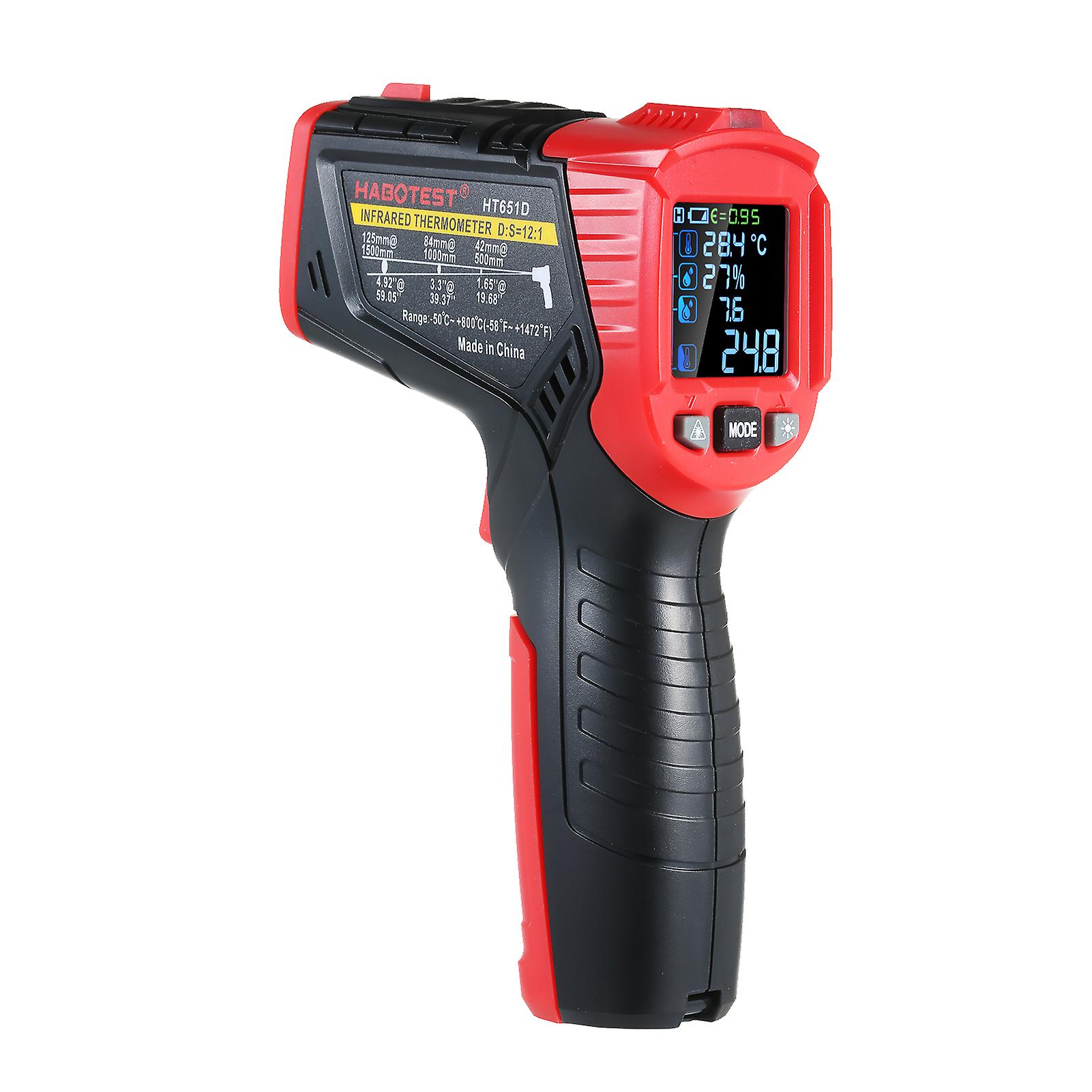 Non-contact Infrared Thermometer Precision High Temp Thermometer