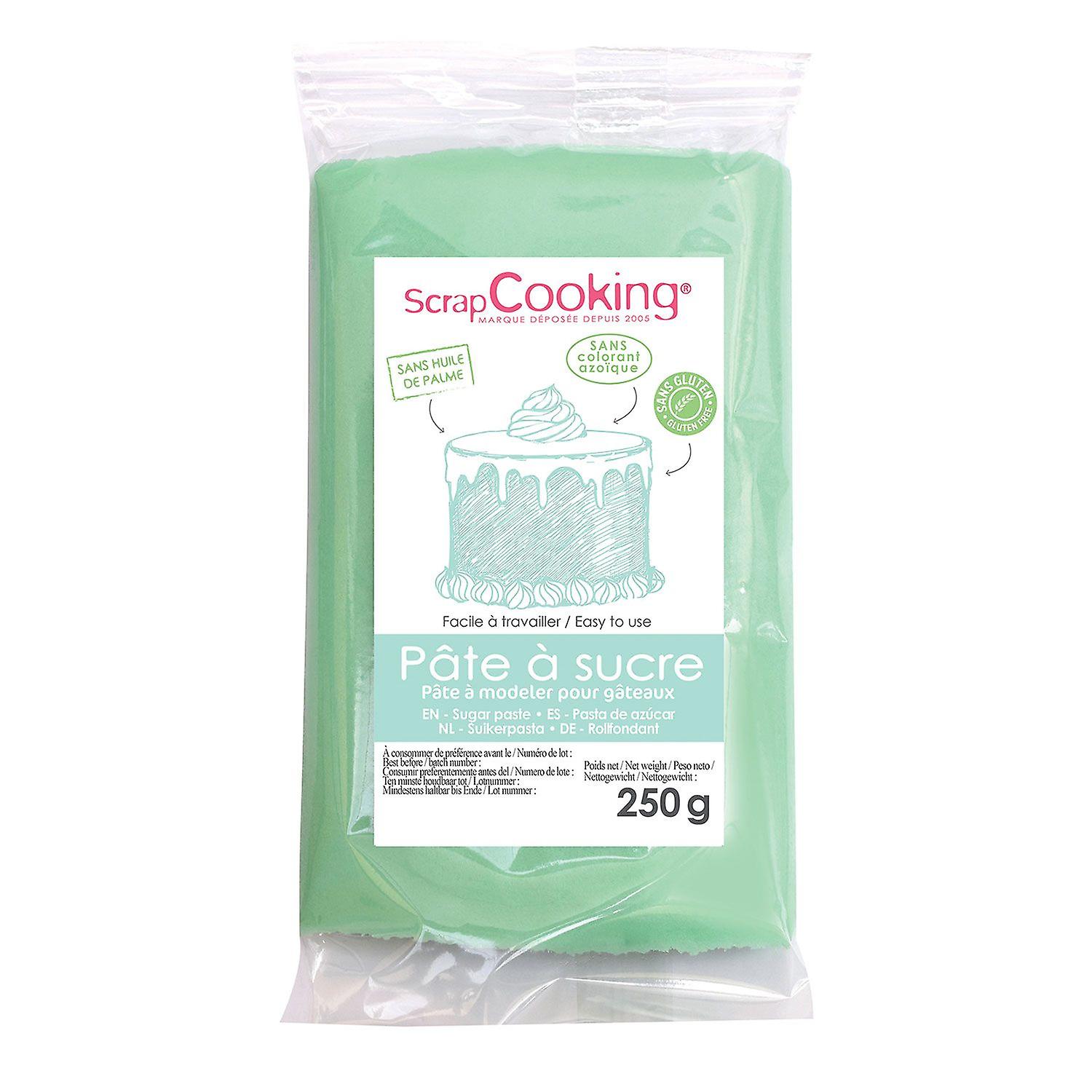 Pastel Green sugar paste - 250 g