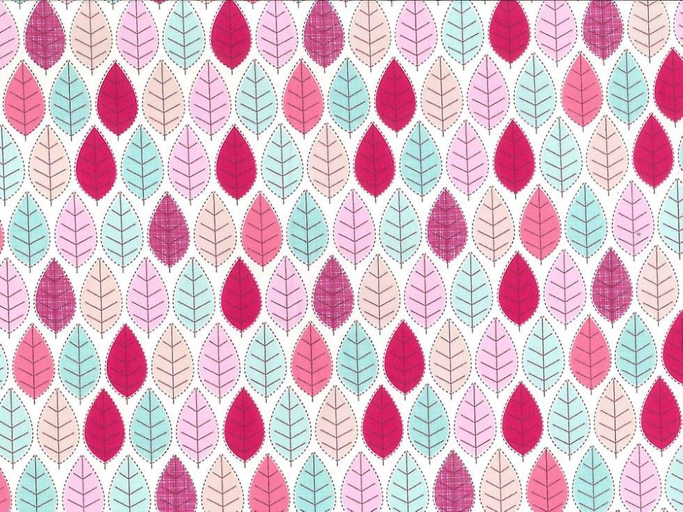 Rose & Hubble 100% Cotton Poplin Fabric Summer - per metre