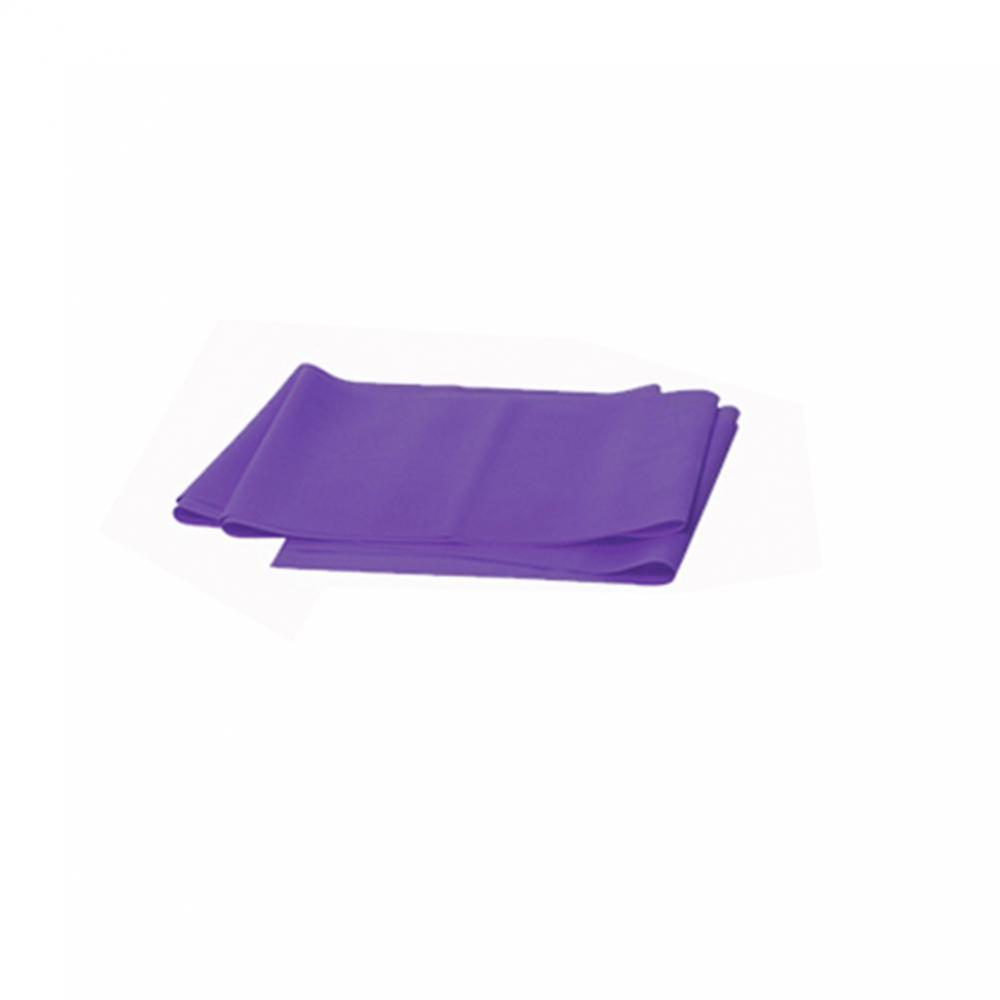 Flat Resistance Band for Woman Elastic Exercise Equipment Purple 1.5m 5lb