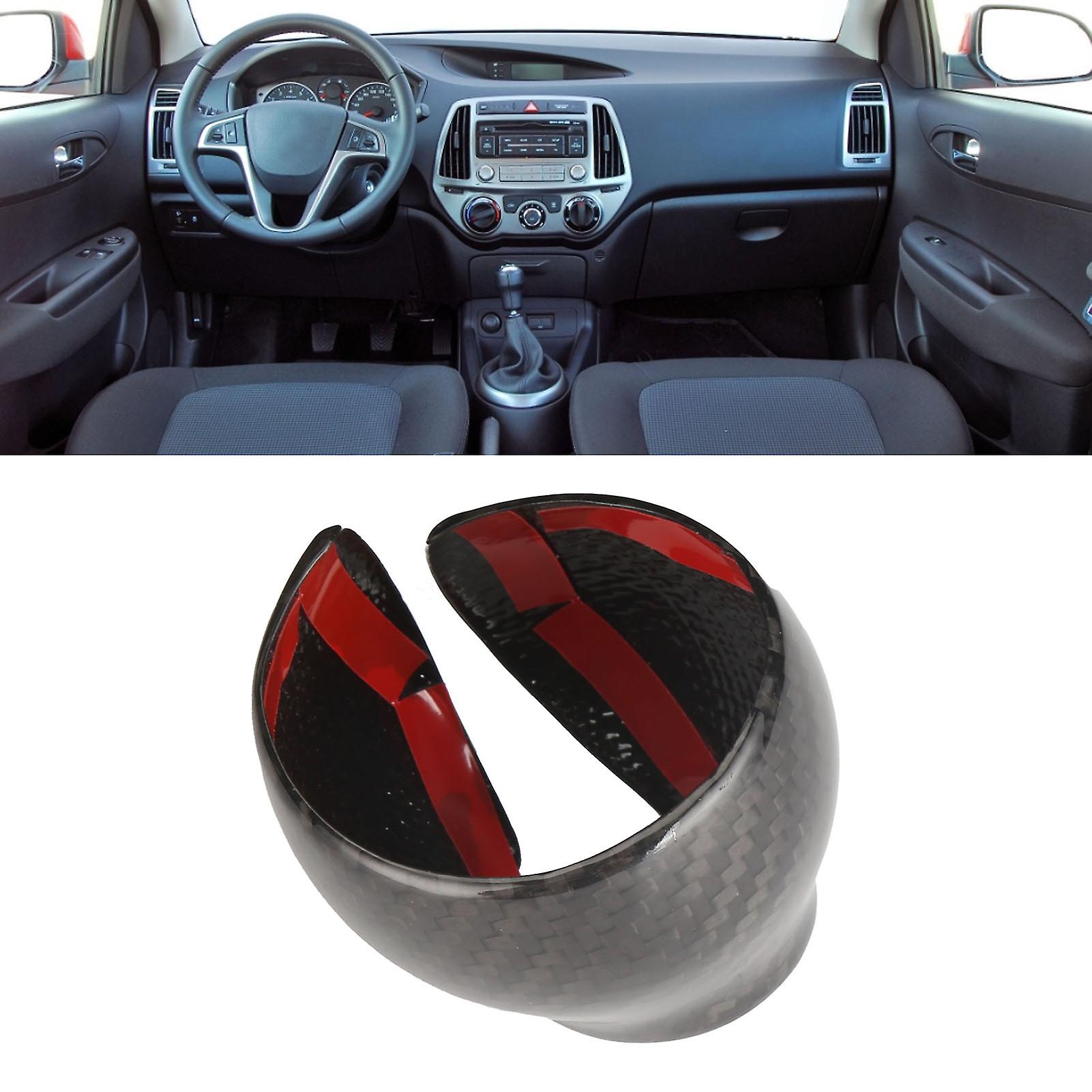 Carbon Fiber Interior Gear Shift Knob Trim Cover UV‑Protection Fit for A3 8V 2010‑2013