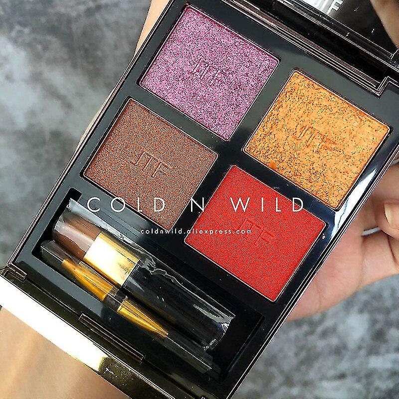 Eye Shadow Cold Wild High Quality Parity Substitution Eyeshadow Pallet 4colors Eye Shadow Pallete Eye Shadow