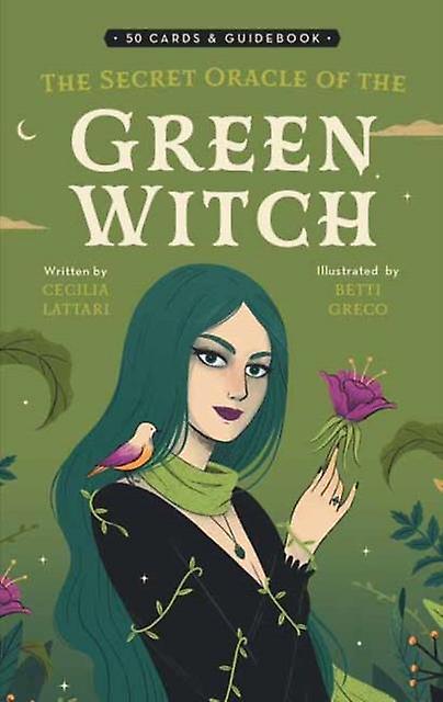 The Secret Oracle Of The Green Witch by Betti Greco Cards Book
