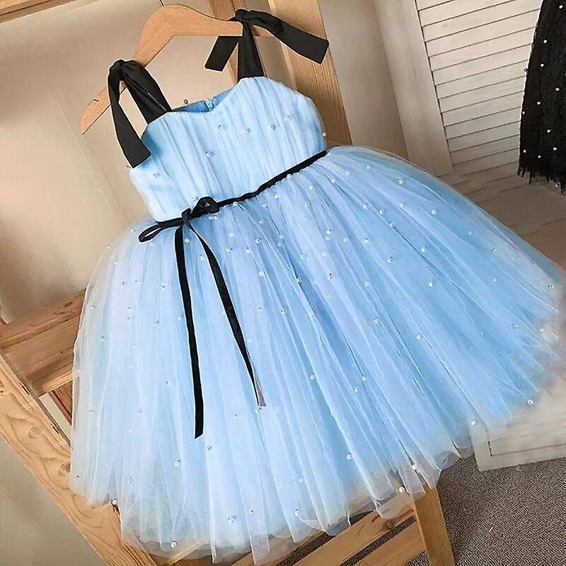 Kızlar İçin Çocuk Elbisesi Noel Yeni Yıl Prenses Eleagnt Partisi Tutu Balo Elbiseleri Çocuk Düğün Gecesi Bowknot Elbise 1-5 Yıl