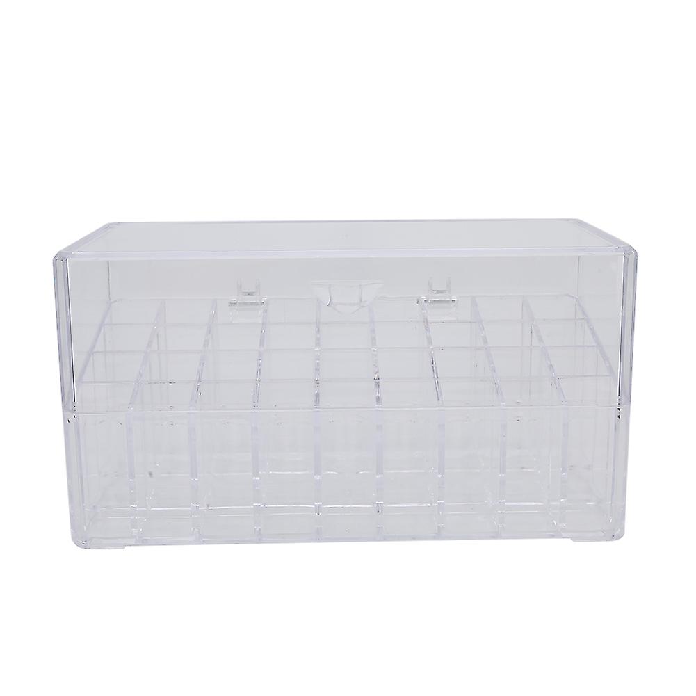 36 Grid Dust Proof Transparent Lipstick Storage Case Organizer Storage Rack