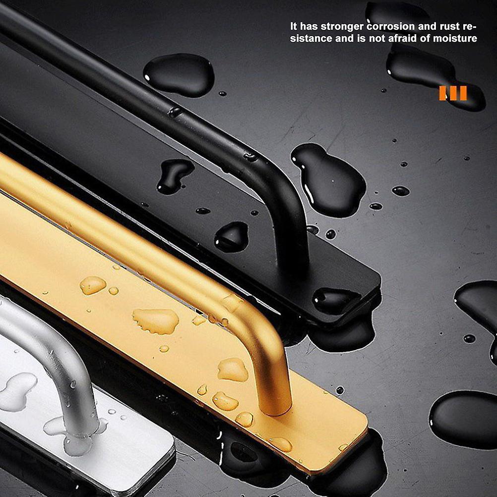 Self Stick Cabinet Drawer Handles Pulls Aluminum Alloy Drawer Push Pull Handles Punch Free Adhesive Handle for Kitchen Cabinet Drawer Window Sliding 