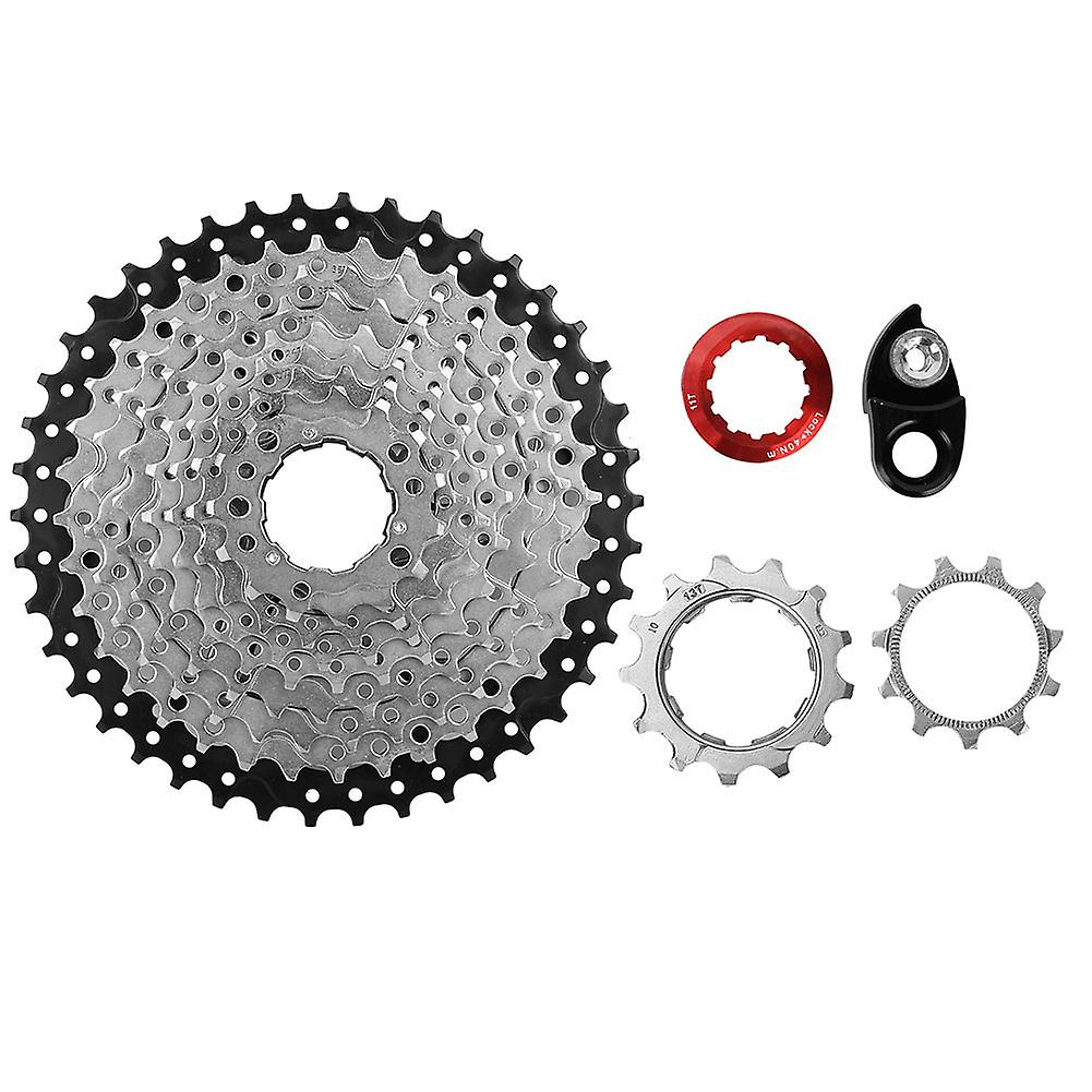 10 Speed Cassette Freewheel Sprocket 11-42T Mountain Bike Replacement Part Durable Race Gear Accessory