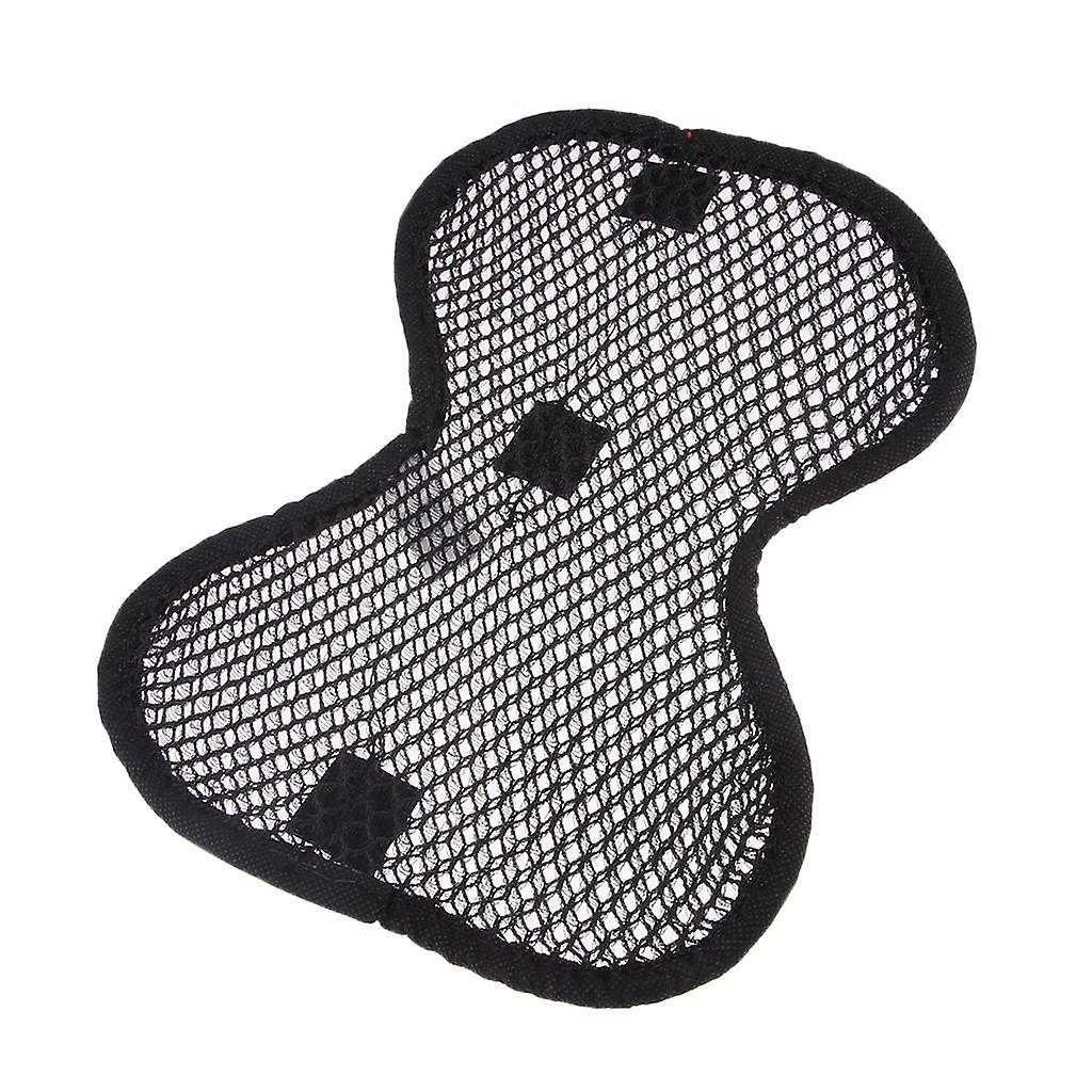 Motorcycle Helmet Padding Protection Net Cushion Breathable Lining Black
