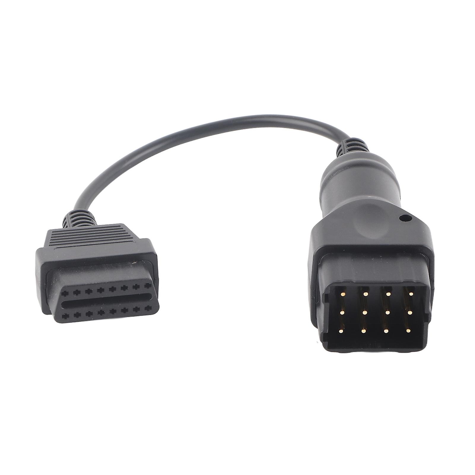 12 pin OBD2 adapter for 16 pin vehicle diagnostic interface