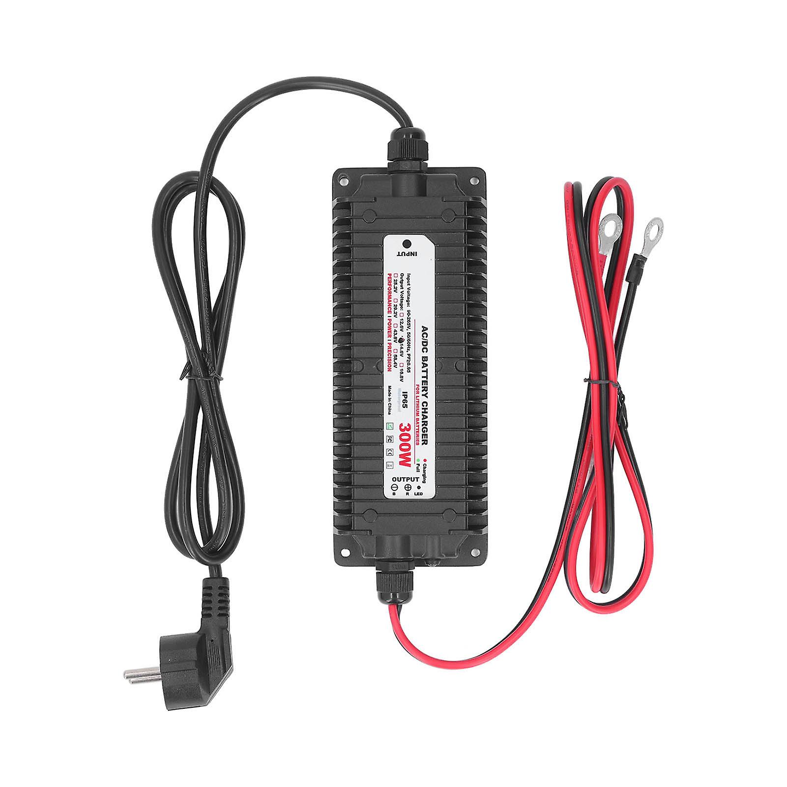 Chargeur de batterie au lithium intelligent pour batteries Lifepo4 au lithium fer phosphate 24 V (29,2 V) 10 A CA vers CC, étanche