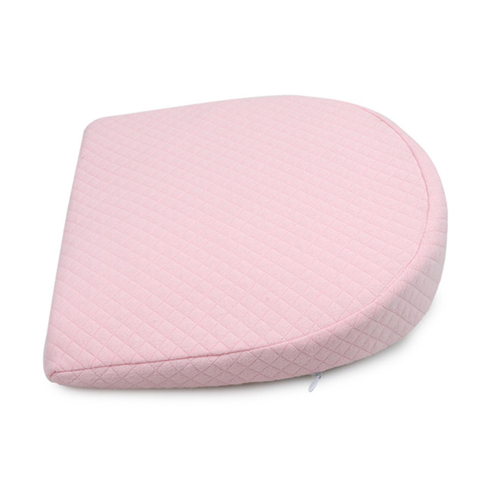 Cotton Anti‑Reflux Pillow Round Square Breathable Newborn Slope Pillow Anti Slip Skin Friendly for