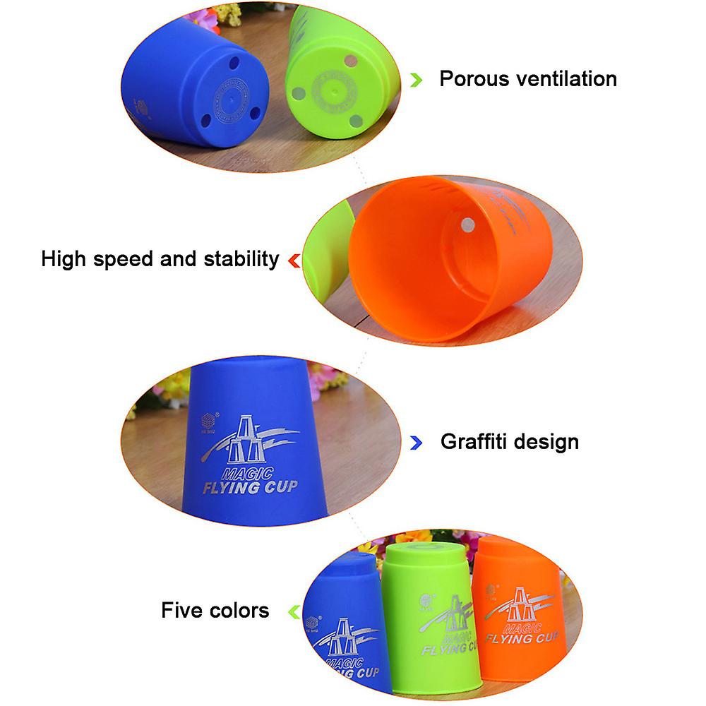 12pcs/set Speed Cups Game Rapid Game Sport Flying Stabling