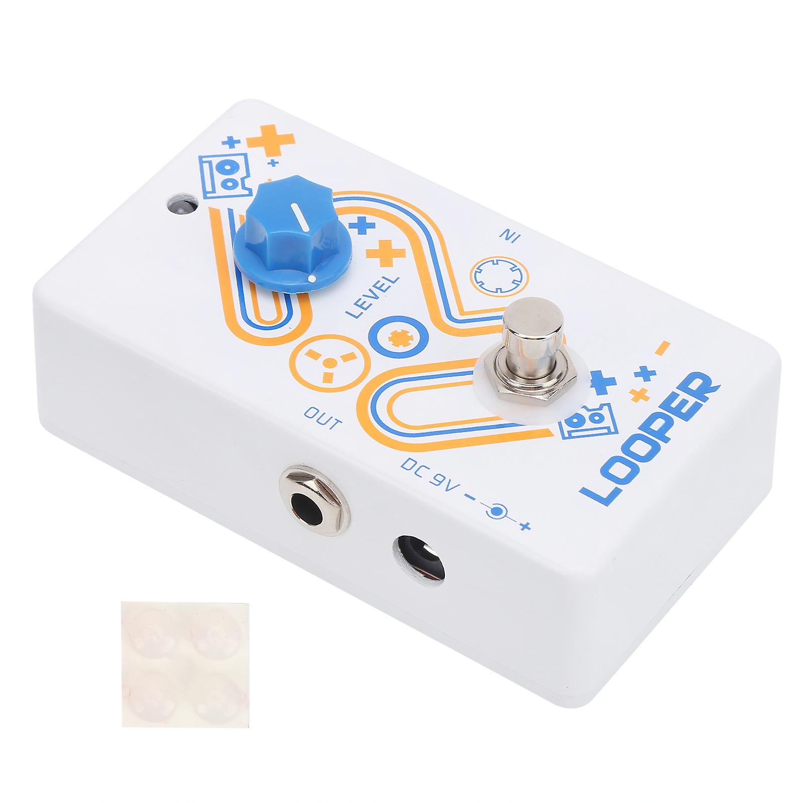 Electric Guitar Looper Pedal Loop Station 10 Minutes Looping Time Effect Recording Single Block
