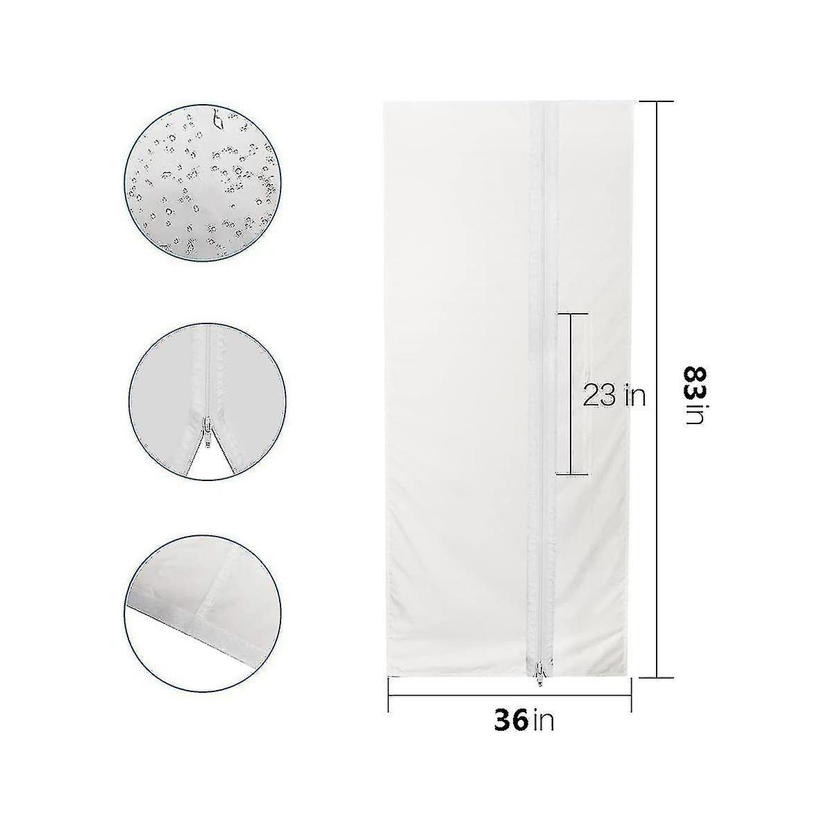 Joint De Porte Pour Climatiseur Mobile - Tissu 210x90 Cm Réglable, Fermeture Éclair, Économie D'Énergie
