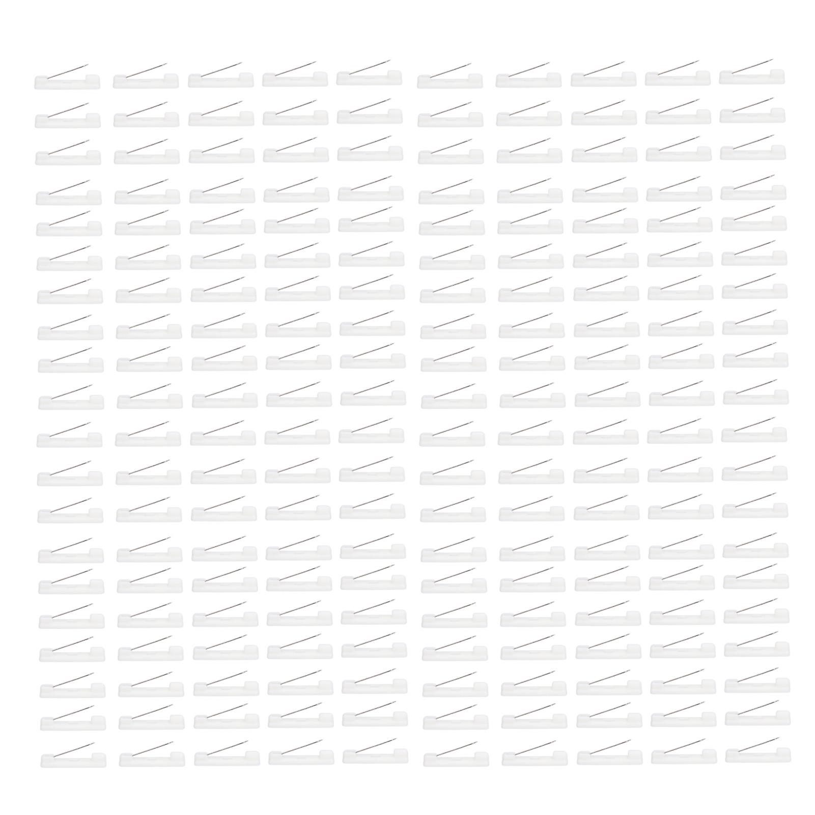 200 Pcs Plastic Safety Pins, Sufficient Quantity, Easy to Use, Practical, for Jewelry Making, Brooches and Sewing