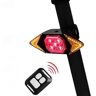 Veeki ricaricabile rende super luminoso il faro della bicicletta e il fanale posteriore impostano gli indicatori di direzione, facili da installare torcia di sicurezza che avvertono gli indicatori di direzione posteriori