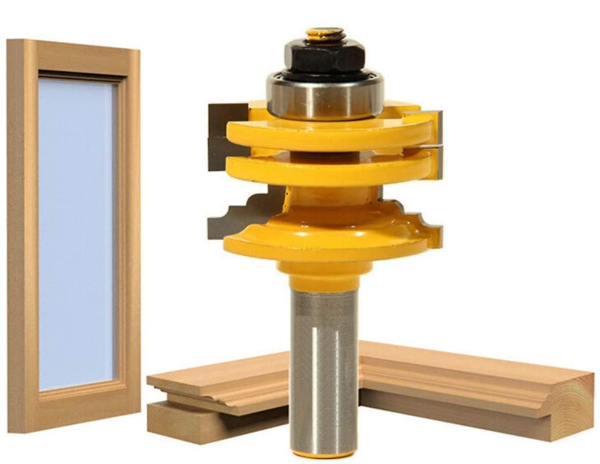 1/2" Shank Miter Cutter for Door and Window Engraving Machine Cutting Tool