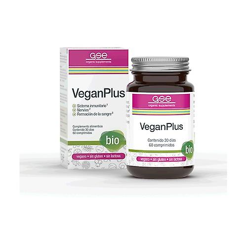 Veganplus Bio vitamins and minerals 60 tablets