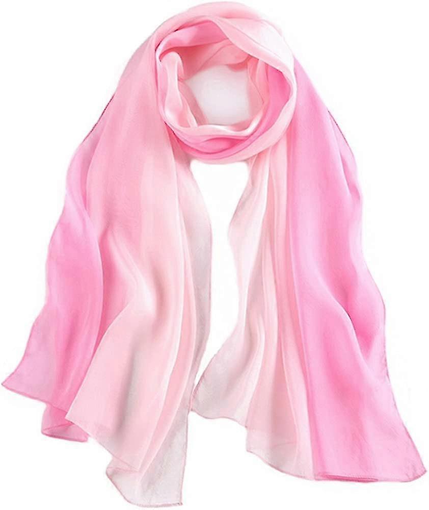 Sciarpa di seta Donna Donna 100% Sciarpe di seta Regali leggeri eleganti