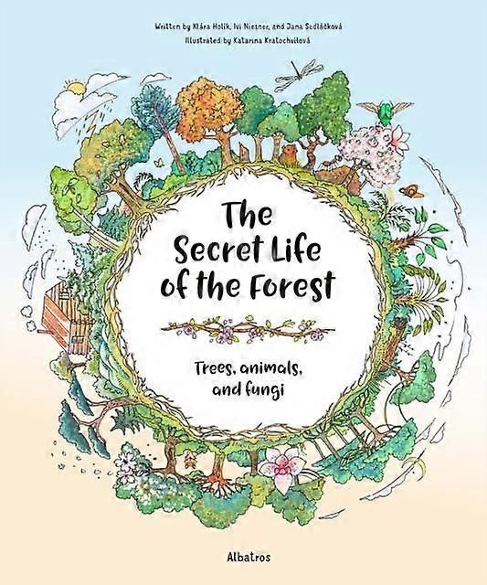 The Secret Life Of The Forest Trees Animals And Fungi by Klara Holik Hardback Book