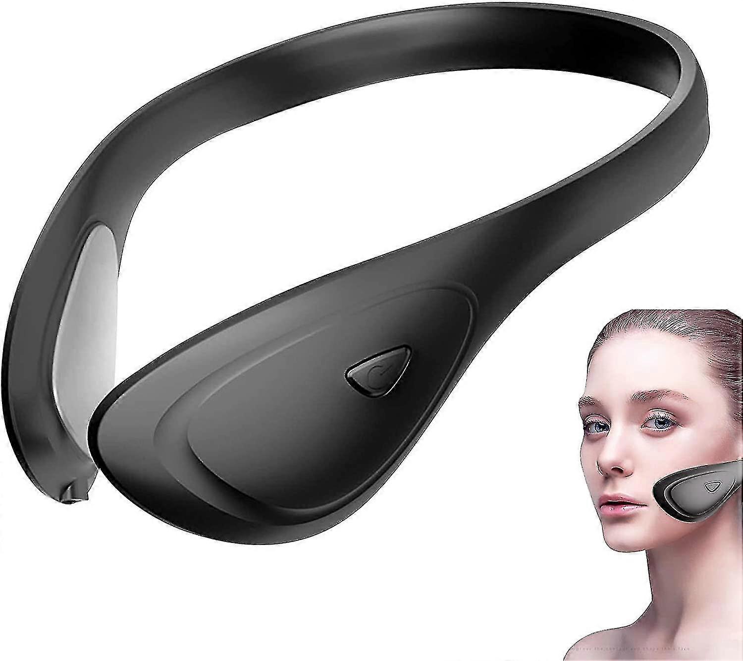 Perfect Jaw Ems Microcurrent Lifting Device,ems Microcurrent Face V Shape Beauty Device V Face Shaping Massager